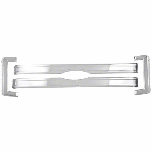 Overlay Bar Style 4 Piece Emblem Cutout Chrome ABS COAST2COAST IWCGI113