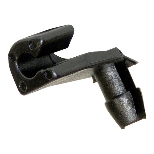 Black Door Latch Rod Clip for Many 81-25 Jeep CJ, YJ, TJ, XJ, MJ, KJ, ZJ, ZG, SJ CROWN AUTO 4658677