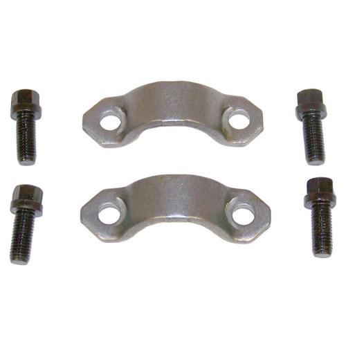U-Joint Strap Kit - 74-06 Jeep TJ, YJ, CJ-5, 7, 8 XJ, MJ, KJ, ZJ, WJ, SJ Models CROWN AUTO 4006698K