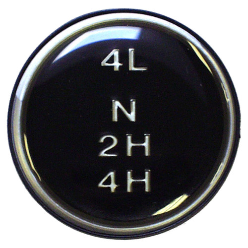Dana 300 Transfer Case Shift Knob Insert for Misc. 1980-86 Jeep CJ-5, 7, 8 CROWN AUTO J3241430