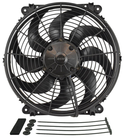 14" Tornado Electric Puller Fan, Standard Mounting Kit DERALE 16624