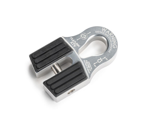 FLATLINK XTV WINCH SHACKLE MOUNT -- SILVER FACTOR 55 00070-05