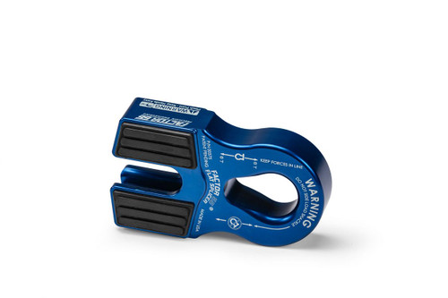 FLAT SPLICER 3/8-1/2" SYNTHETIC ROPE SPLICE-ON SHACKLE MOUNT -- BLUE FACTOR 55 00375-02