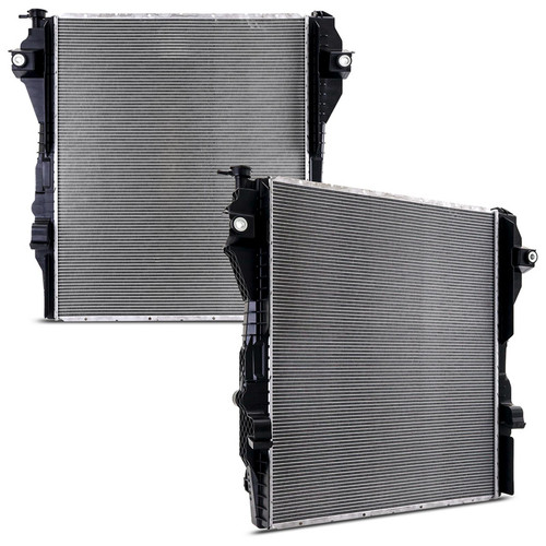 Replacement Radiator, Dodge Ram 6.7L Cummins 2010-2012 MISHIMOTO R13296