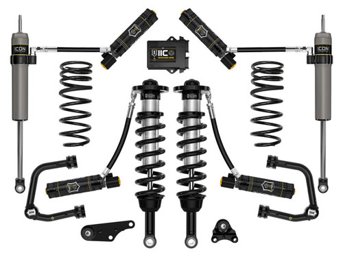 24-25 TACOMA 1.25-3" STAGE 6 SUSPENSION SYSTEM TUBULAR WITH TRIPLE RATE SPRING ICON K53296TS