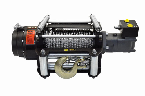 18K SINGLE SPEED HYDRAULIC WINCH WITH STEEL CABLE MILEMARKER 70-58010C