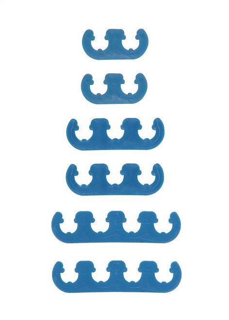 Mr. Gasket Plastic Wire Separator-Blue MR GASKET 9877