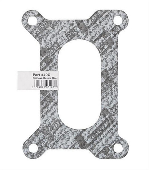 Mr. Gasket Performance Carb Base Gasket - Open Center,Bulk Packaged w/ UPC Label MR GASKET 49G