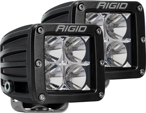 D-Series PRO LED Light, Flood Optic, Surface Mount, Pair RIGID IND 202113