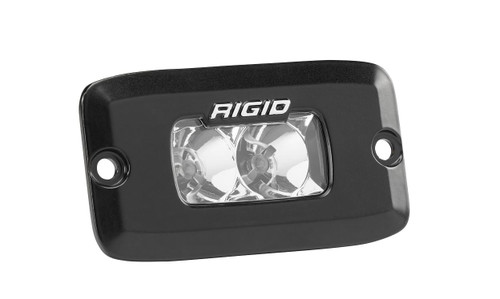 SR-M Series PRO, Flood Optic, Flush Mount, Black Housing, Single RIGID IND 922113