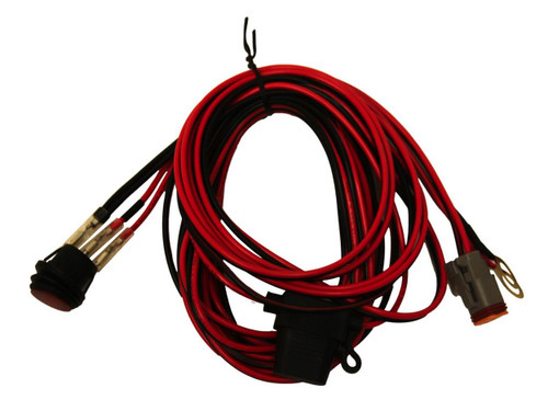 Wire Harness, Fits D-Series Pair And SR-Q Series Pair With 4 LEDs RIGID IND 40195