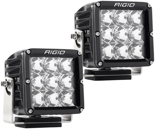 D-XL PRO LED Light, Flood Optic, Surface Mount, Black Housing, Pair RIGID IND 322113