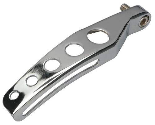 Alternator Bracket (Top); 1969-1975 CHEVROLET 305-350; LONG Water Pump-CHROME TRANSDAPT 9321