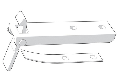 Latch Assembly (Will Not Work for Ridgeline or Gladiator) - Lo Pro/Edge/Deuce TRUXEDO 1117424