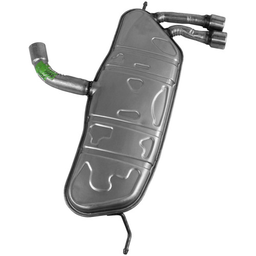 Quiet-Flow Direct Fit Exhaust Muffler Assembly 2.5" Inlet (OD) 3" Outlet (OD) WALKER EXHST 50082