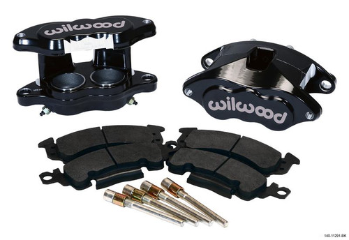 KIT,CALIPER,D52,2.00/1.00,W/PADS,BLACK POWDER COAT WILWOOD 140-11291-BK