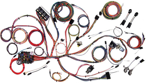 AMERICAN AUTOWIRE 64-66 Mustang Wiring Harness System AAW510125