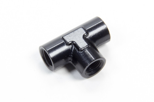 AEROQUIP Alum Female Pipe Tee 1/8in Black AERFCM5150