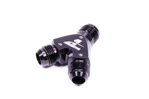 AEROMOTIVE Y-Block Fitting - 10an to 2 x -10an AFS15676