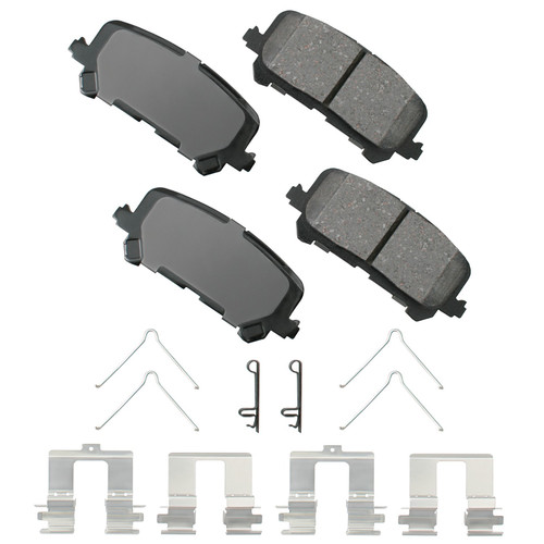 AKEBONO BRAKE CORPORATION Brake Pad Rear Acura MDX 07-16 Honda Odyssey AKEACT1281