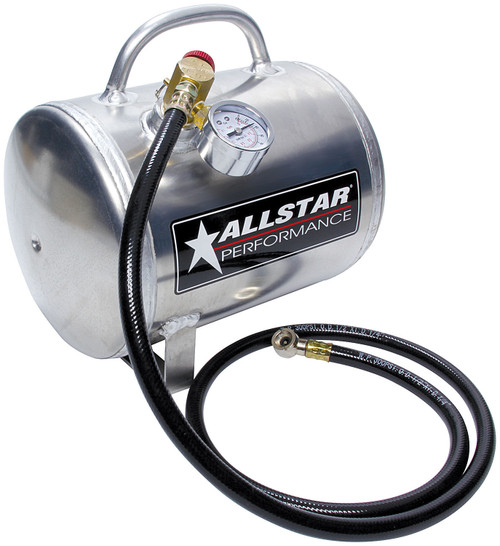 ALLSTAR PERFORMANCE Aluminum Air Tank 7x10 Horizontal 1-1/2 Gallon ALL10531