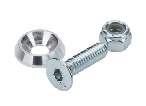 ALLSTAR PERFORMANCE Countersunk Bolts 1/4in w/ 3/4in Washer 50pk ALL18628-50