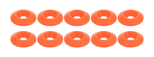 ALLSTAR PERFORMANCE Countersunk Washer Fluorescent Orange 10pk ALL18699