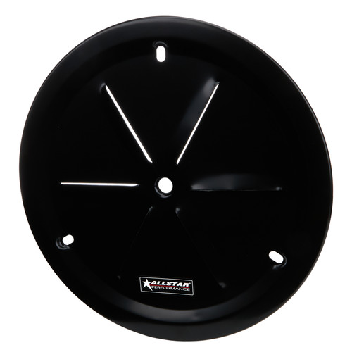 ALLSTAR PERFORMANCE Aluminum Wheel Cover Weld Louvered Black ALL44141