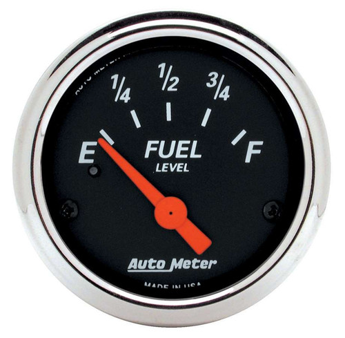 AUTOMETER 2-1/16 D/B Fuel Level Gauge - 240-33 Ohms ATM1424