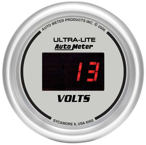 AUTOMETER 2-1/16in DG/S Voltmeter Gauge ATM6593