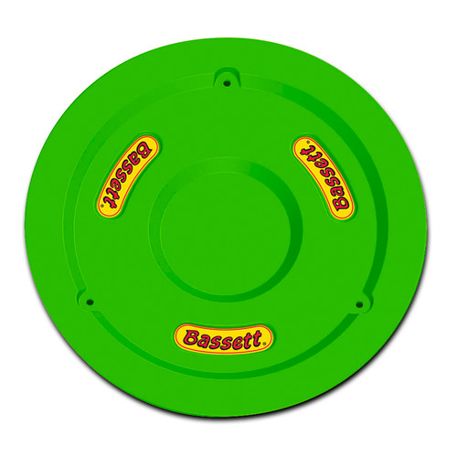 BASSETT Wheel Cover 15in Green Fluorescent BAS5PLG-FLOGRN