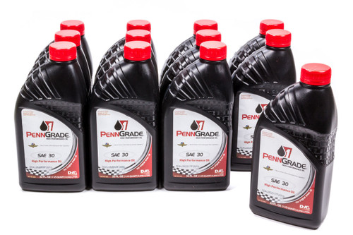 PENNGRADE MOTOR OIL 30w Racing Oil Cs/12-Qt  BPO71396-12