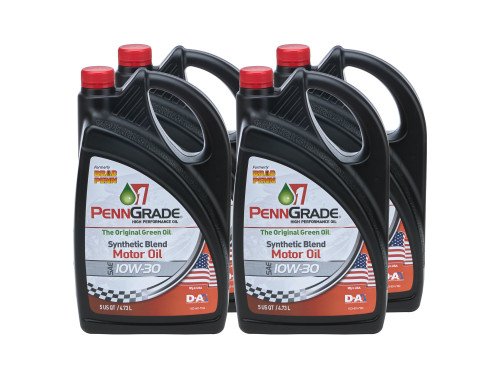 PENNGRADE MOTOR OIL 10w30 Racing Oil Case 4 x 5 Quart Bottles BPO71500-4