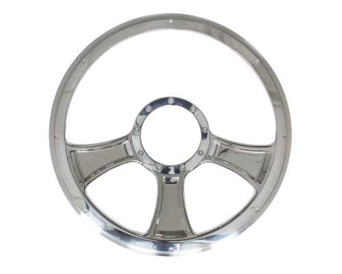 BILLET SPECIALTIES Chicayne Half Wrap Steering Wheel BSP30765