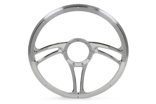 BILLET SPECIALTIES Steering Wheel Half Wrap 15.5in BLVD 05 BSP34005