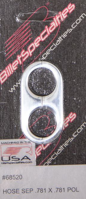 BILLET SPECIALTIES Hose Separator .781x.781 -Polished BSP68520