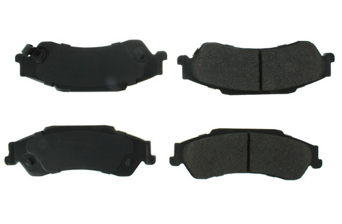 CENTRIC BRAKE PARTS Posi-Quiet Extended Wear Brake Pads with Shims a CBP106.07290