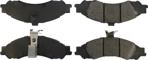 CENTRIC BRAKE PARTS Posi-Quiet Extended Wear Brake Pads with Shims a CBP106.10430