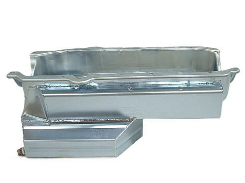 CHAMP PANS SBC CT 8qt Oil Pan Steel w/Kick-Out 86-03 CHACP100KORB