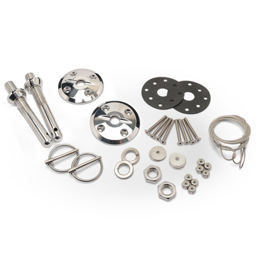 EDDIE MOTORSPORTS Hood Pin Kit Thru-Bolt  EDDMS110-44P