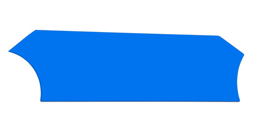 FIVESTAR Door MD3 DLM Chevron Blue FIV32001-21051-CBR