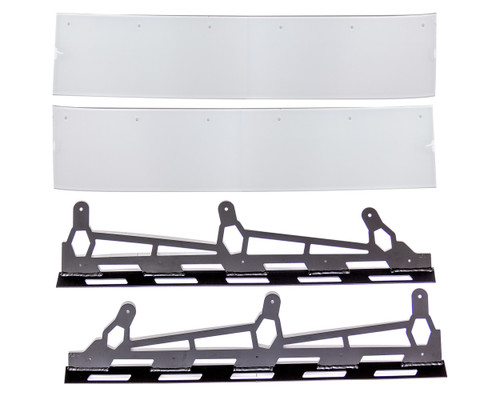 FIVESTAR ABC Spoiler 6.5in x 60in 70 Degree Black FIV661-6737-B