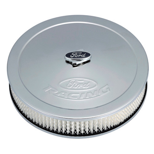 FORD 13in Dia Air Cleaner Kit Chrome FRD302-350