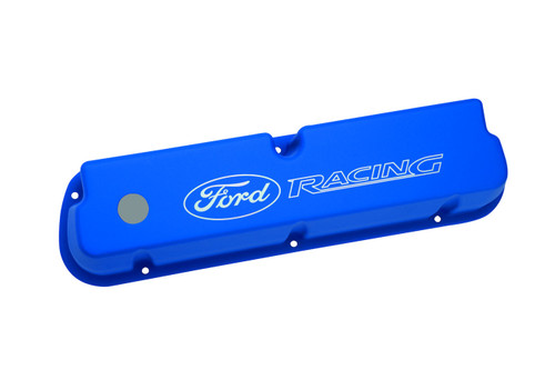 FORD Valve Cover Set Aluminum 302 Blue Laser Etched FRDM6582-LE302BL