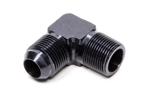 FRAGOLA 90 Deg Adapter Fitting #12 x 3/4 MPT Black FRG482212-BL