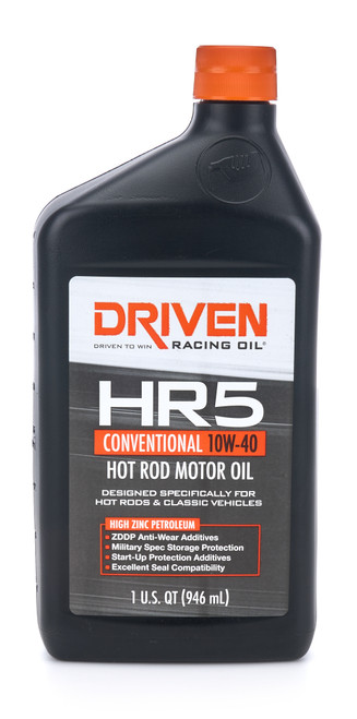 DRIVEN RACING OIL HR5 10w40 Petroleum Oil 1 Qt JGP03806