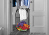 Large Foldable Storage Laundry Hamper Clothes Basket Nylon Laundry Washing Bag