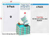 13 PACK 9 Large XL Vacuum Seal Space Saver Storage Bags Bonus 4 Travel Bags 13 PACK 9 Large XL Vacuum Seal Space Saver Storage Bags Bonus 4 Travel Bags