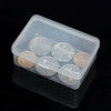 4PCS Small Plastic Storage Container Boxes Box DIY Coins Screws Jewelry Travel