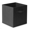 6 Collapsible Foldable Cloth Fabric Cubby Cube Storage Bins Baskets for Shelves